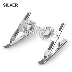 With Cooling Fan Tablet cket Folding Holder For Gaming Notebook Tablet Within 17 Inches Portable Accessories Laptop Stand
