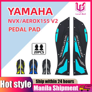 【Delivery 24 hours】Aerox V2 Motorcycle Footrest Footwear/Aerox Matting/Aerox 155 Motorcycle Karper/Aerox Motorcycle Accessories