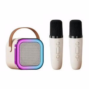 Home Karaoke Microphone Wireless Bluetooth 5.3 with Echo and Noise Reduction for Party Use