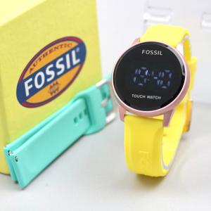 Bayar di Tempat// Jam Tangan Wanita LED // Jam Tangan Wanita Touch Screan // Ring Rose Gold // Tali Karet // Model Terbaru