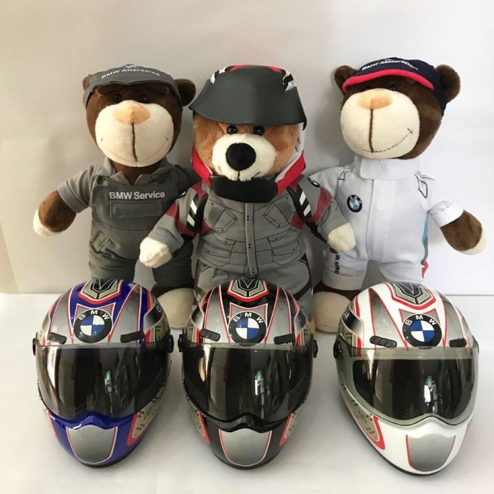 BMW BMW มอเตอร์แข่งซ่อม BMW Bear ตุ๊กตาหมีของเล่นแรลลี่หมีรถจักรยานยนต์ ...