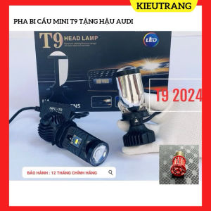 Đèn Pha Led Bi Cầu T9 Pro H4 Bản 2025 Cho Ô Tô Xe Máy ( Dùng Điện Ắc Quy giá 1 đèn )