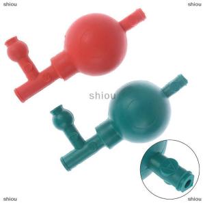 [COD] shiou Lab Rubber Suction Bulb Safe Pressure Quantitative Pipette Filler with 3 Valves