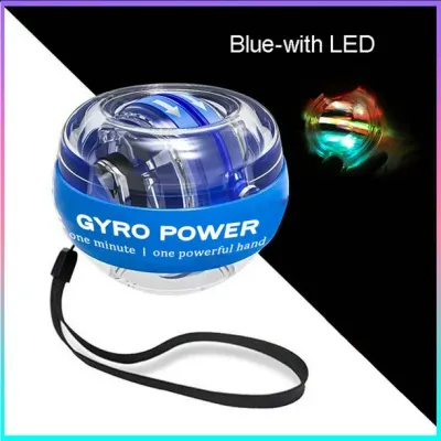Gyro Ball Wrist Training Ball with LED Lights for Fitness Recovery