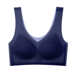 DACHAO Summer Ultra Thin Ice Silk Traceless Women Bras Non Steel Ring Anti Sagging Lingerie Solid Large Size Beautiful Back Bra M-4XL