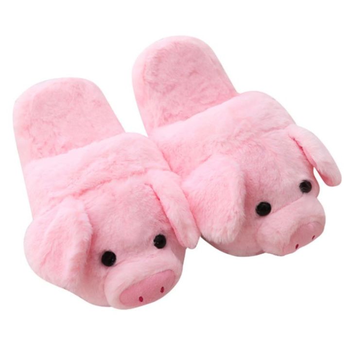 Ready Stock】Womens Winter Cute Pink Little Pig Animal Cartoon