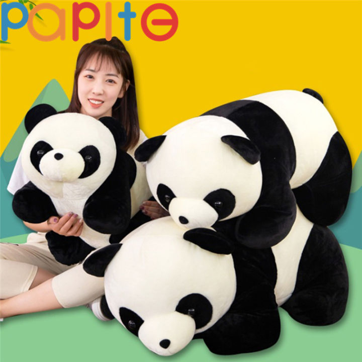 Large size store panda soft toy