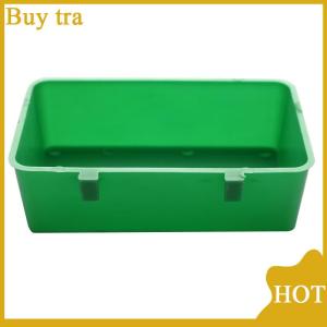 [Buytra] Multifunction Creative Green Food Tray Parrot Bathtub Animal Cage Shower Box