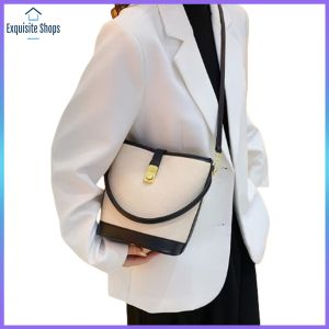 Stylish Womens Crossbody Bag with Multiple Compartments and Top Handle in Classic Colors