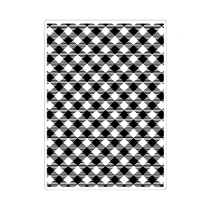 Textured Stamping Template for Art Projects Reusable Plastic Embossing Plate Crafting Accessory