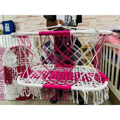 Baby duyan super pino masinsin LONG HANDLE with Metal stand and Swing chair cloth