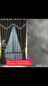 Gorden Lubang Pakai Poni Tempel Gorden Pintu Hordeng Gorden Jendela Hordeng