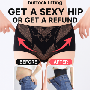 High Waist Shaping Ice Silk Underwear Seamless Antibacterial Abdominal Pants Breathable Butt Lifting Effect