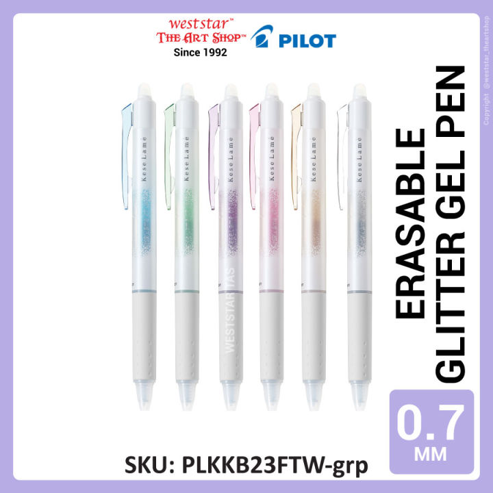 Weststar TAS] Pilot Kese Lame Frixion Erasable Gel Pen Pilot