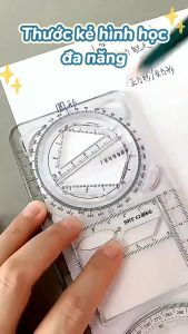 Thước dây này được làm bằng nhựa trong suốt có thể xoay linh hoạt 360° bền và chất lượng tuyệt vời.