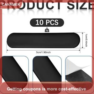 【CANAMEK】 10 cái pickleball chì Băng trọng linh hoạt dính băng thanh tái sử dụng mái chèo cạnh bảo vệ tăng sức mạnh Swing tốc độ accessorie