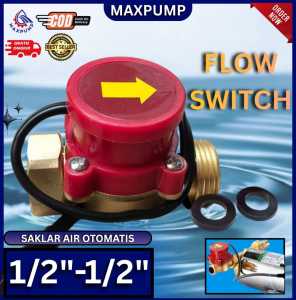 MAXPUMP 1/2 - 1/2 Flow Switch otomatis pompa pendorong sensor otomatis pompa air dorong booster