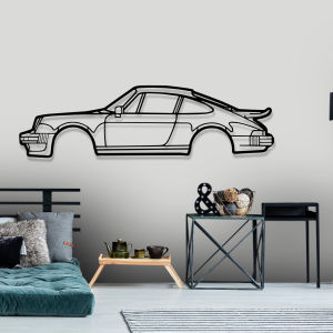 Black Metal Sports Car Wall Art High-end Fashion Room Decoration Home Interior Wall Art