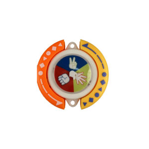 Destiny Turntable Keychain Spinner Stress Relief Pendant Rotating Toy Fun Rotating Wheel Toy Gifts