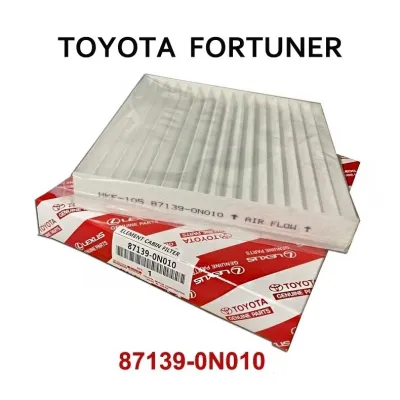 2pcs Toyota Aircon Cabin Filter (87139-0N010) Vios Innova Fortuner Altis Camry Yaris Rav-4 Hi-lux【Fast Delivery】