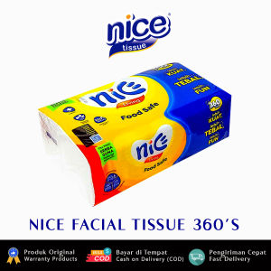 MURAH | Tisu NICE Facial 360 Sheets/Tisu Wajah Keperluan [Rumah Kantor Hotel Warung & Mobil]