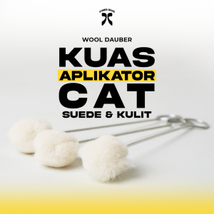 Wool Dauber Aplikator Cat Bahan Suede Perlengkapan Cat Sepatu