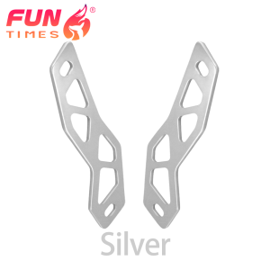 FunTimes A Pair Aluminium Garnish Windshield For Aerox NMAX V1/V2 ADV 150/160Full CNC