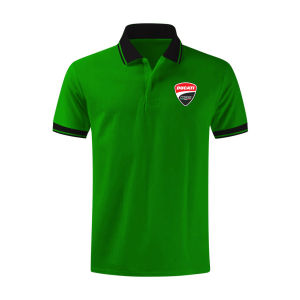 Kaos Polo Pria Kerah Kombinasi Motif Logo - Polo Shirt Distro Premium Quality