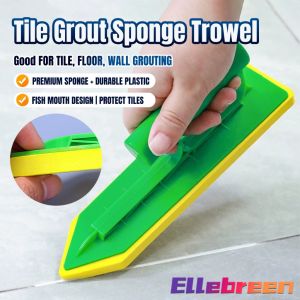 Ellebreen Tile Grout Sponge Trowel Gap Filling & Smoothing Tool for Multiple Surfaces 1Pcs