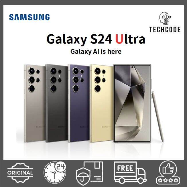 [Pre-order]Samsung Galaxy S24 Ultra Snapdragon 8 Gen 3 Galaxy AI 6.8 ...