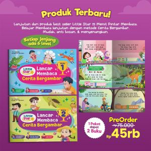 Family Little Star Lancar Membaca Cerita Bergambar Ziyad Books / Buku Edukasi Anak / Buku Anak Belajar Membaca