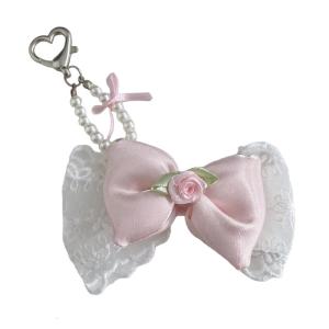 Soft Fabric Materials Bowknot Ornament Portable for Bedroom or Wardrobe Decoration With Floral Pattern Daily Casual Use