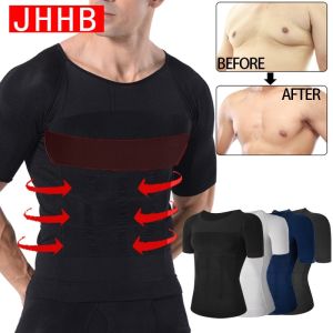 Men Slimming Body Shaper Vest Waist Corset Reduce Belly Stomach Shapewear Posture Corrector Tight Chest Shaper