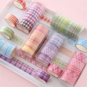 NOWNICE 6 rolls/box DIY Diary Kawaii Decorative Ribbons Adhesive ing Tape Washi Tape Set Sticker