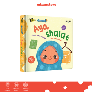 DAR Mizan - Buku Anak Halo Balita Seri Penuntun Ayo Shalat Boardbook - Cerita Anak Islami - Mizan