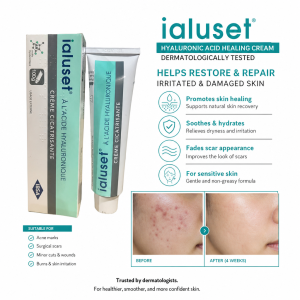 PAYDAY SALE France Ialuset Cream 100g Pure Medical Grade Hyaluronic Acid Ultimate Hydrating Anti-Aging Treatment French Pharmacy Cult Beauty Disruptor Skin Repair & Wrinkle Filler