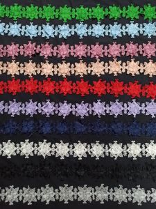 Renda Bordir Roll Mariposa: 4,5 Meter Panjang & 7 Cm Lebar