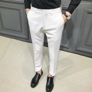 Celana Kantor Formal Pria Slimfit Bahan Dasar Kain Woll Kualitas