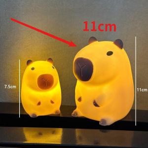 Cartoon Capybara Night Light Brings You A Comfortable Sleep Atmosphere Lamp for Childrens Room Decor