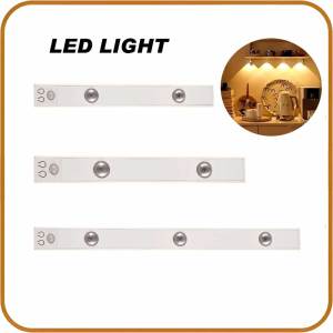 LED Kitchen Under Cabinet Light Rechargeable Motion Sensor Suitable for Closet Wardrobe Decoration Lamp