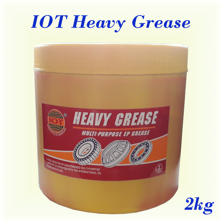 IOT Heavy Grease (2kg) warna merah IOT Heavy Grease (2kg) Red Colour ...