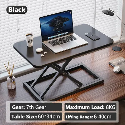 Ergonomic Adjustable Standing Desk Converter with Keyboard Tray - Height Adjustable Sit to Stand Workstation for Home Office & WFH