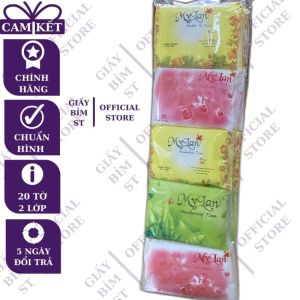 Giấy Ăn Ví Phương Thảo (tên cũ my lan) 10 Gói/Dây Nhỏ Gọn Tiện Lợi