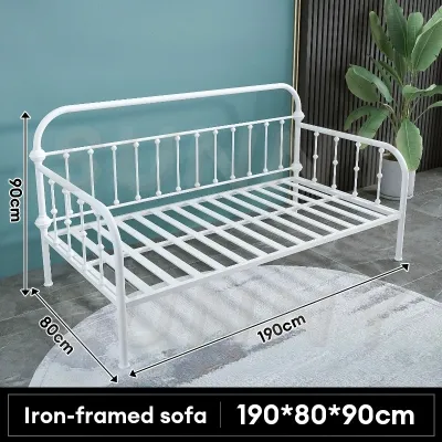 SUNNY Sofa Bed Frame Premium Bed Frame Nordic Metel Sofa Bed Queen Size Sofa Bed Frame Multiple Size Bed Frame