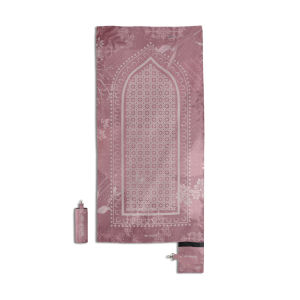 An-Najah Sajadah Besar Jumbo Travel Genggam / Gulung Anti Slip Premium BEIGE