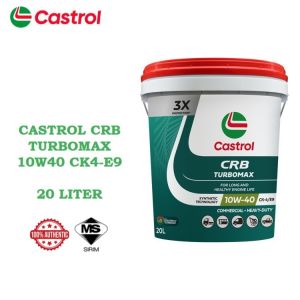 MINYAK CASTROL CRB TURBOMAX 10W40 CK4-E9  20L  PAIL (MINYAK ENJIN DIESEL)