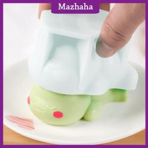 Mazhaha แม่พิมพ์ซิลิโคนพุดดิ้งแม่พิมพ์คัสตาร์ดแม่พิมพ์เค้กการ์ตูนสีเขียวไดโนเค้กอุปกรณ์ตกแต่งเบเกอรี่