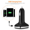 STAPON Tire Pressure Monitoring TPMS System LCD Screen Display 4 external Sensors support USB charging plug 2T. 