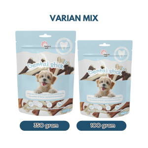 Dental Stick - Snack Anjing Dental Chew Pembersih Karang Gigi Penghilang Bau Mulut - Dentalstick untuk Anjing -  Pembersih Gigi Anjing - Penghilang Bau Mulut dan Gigi Anjing Dental Stix - Dentalstick Snack untuk Anjing - Dog Treats - Snack Anjing