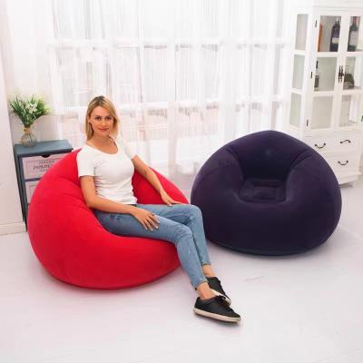 【Dalam Stok 】Sofa Bean Bag Inflatable Sofa Travel Portable Bean Bag Sofa Dewasa Penyimpanan Mudah La